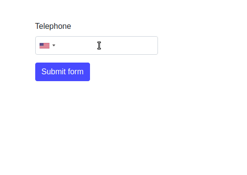 Thymeleaf bootstrap telephone number input