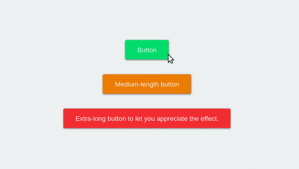 Css only material design buttons with a ripple effect
