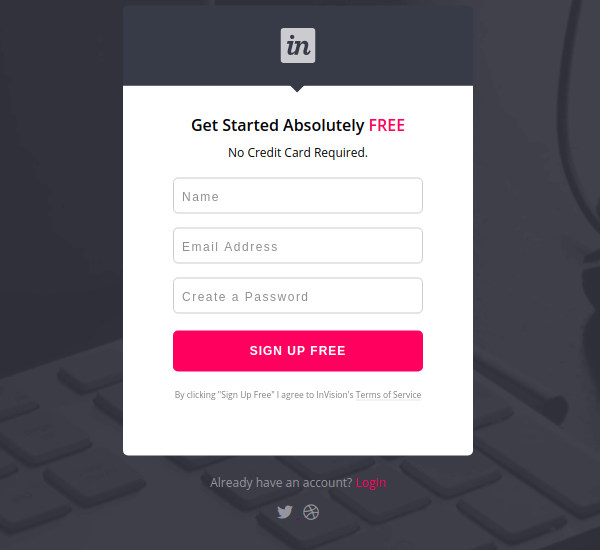 CSS Sign Up Forms