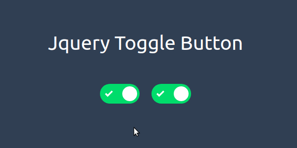 Jquery toggle button