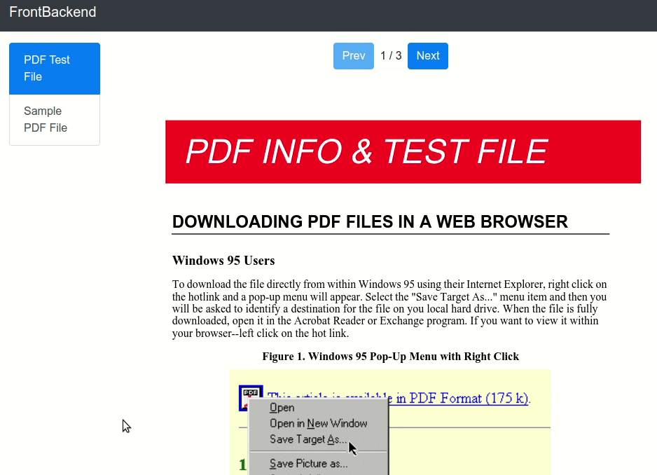 Angular spring boot pdf viewer