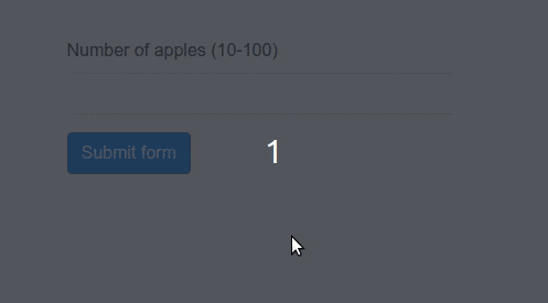 Thymeleaf bootstrap input number