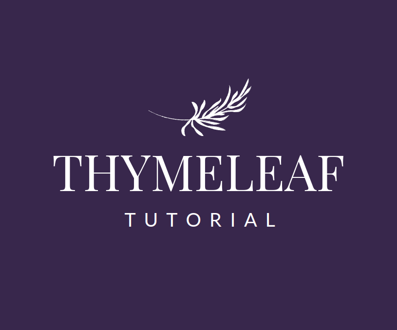 tutorial thymeleaf